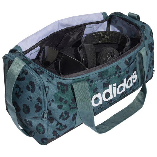Adidas Τσάντα γυμναστηρίου Linear Graphic Duffel Bag S